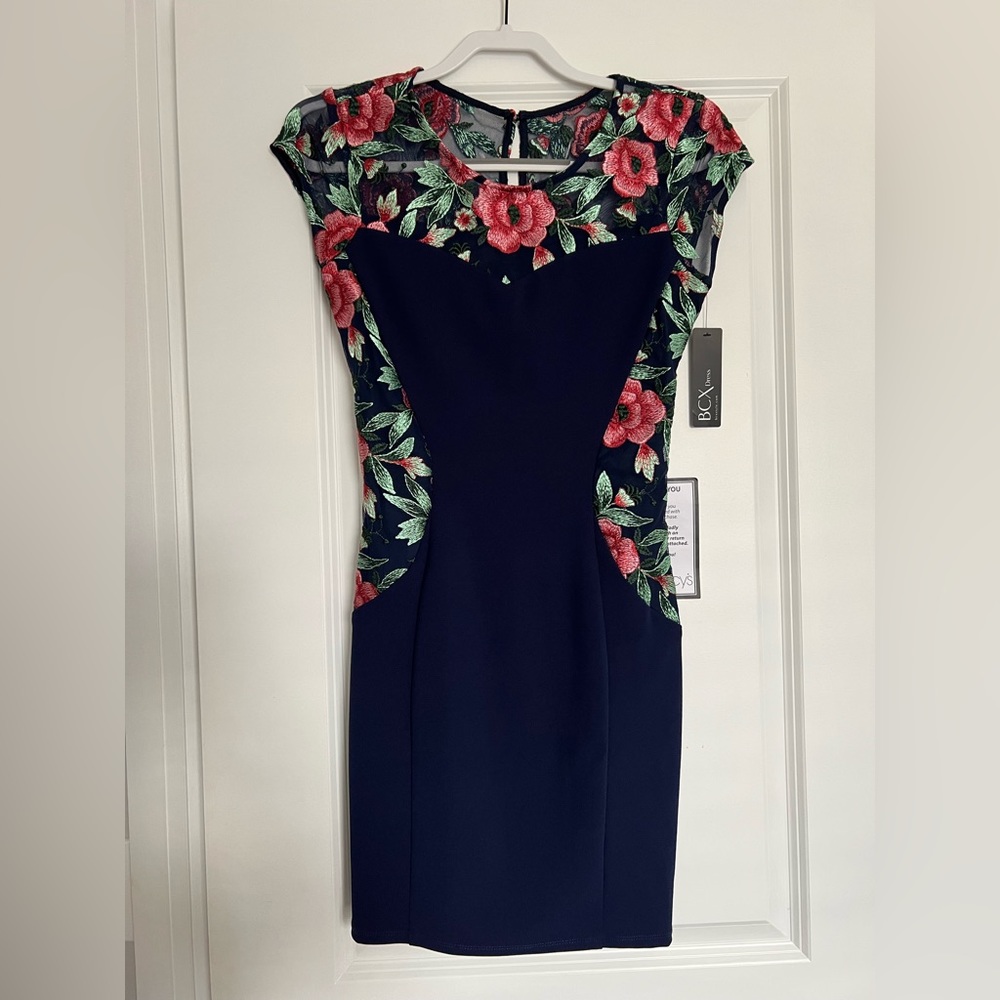 Floral cocktail dress